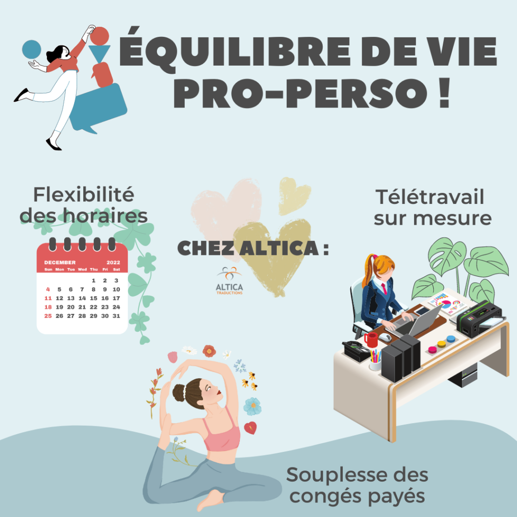 Equiliber vie pro et perso altica traductions